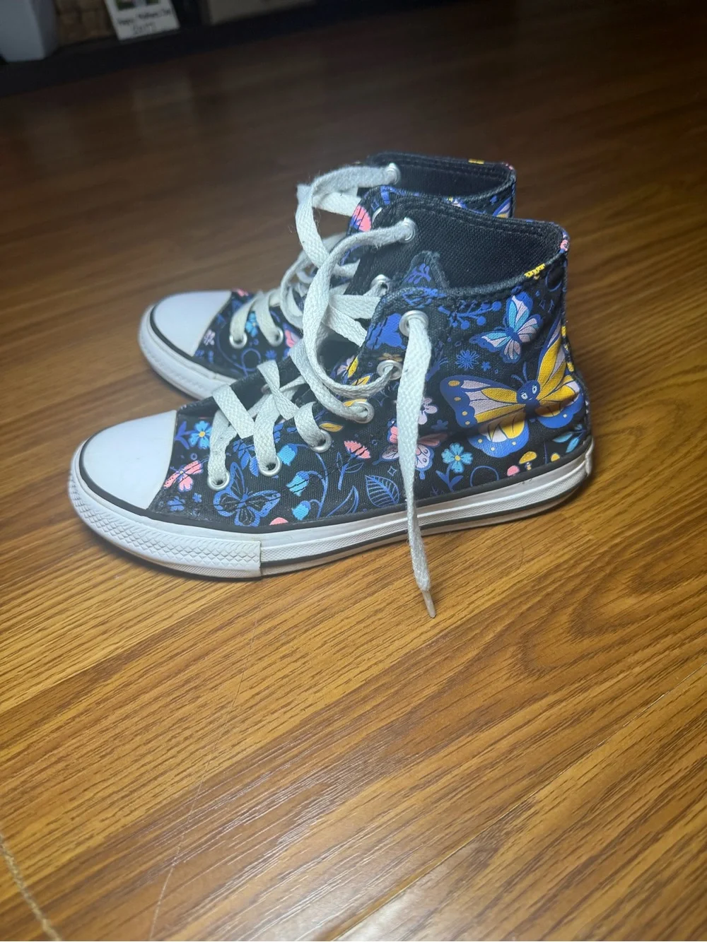 Converse Chuck Taylor All Star Butterfly Gnome Mushroom High Top Sneakers 1